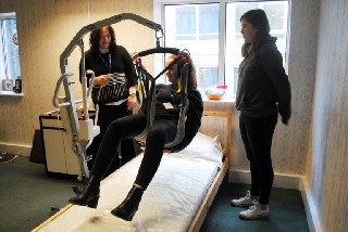 Demonstrating care in the community