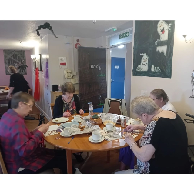 Residents at Gibb House, in Bridgwater, have had a joyful autumn, filled with cosy nights in, (tricks and) treats, and arts and crafts, all while enjoying each others' company in their Extra Care Housing scheme.

We're excited to see what's in store for the winter months!

#ECHscheme #HomeCare #Halloween #Festive